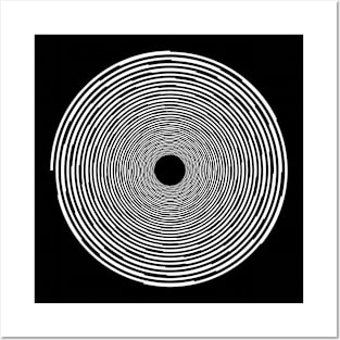 opart circle Posters and Art